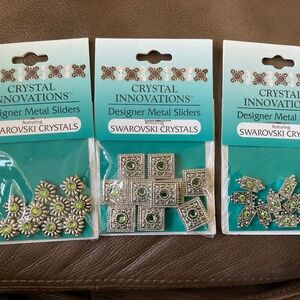 Crystal Innovations Designer Metal Castings ft Swarovski crystals